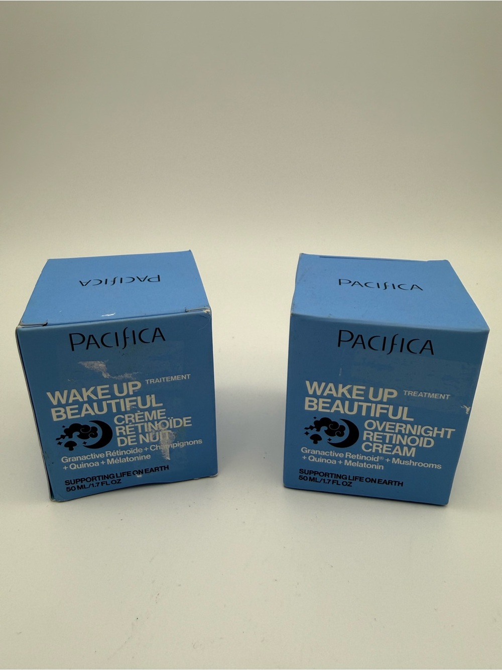 Duo Pacifica Wake Up Beautiful Overnight Retinoid Cream - Light Blue Packaging